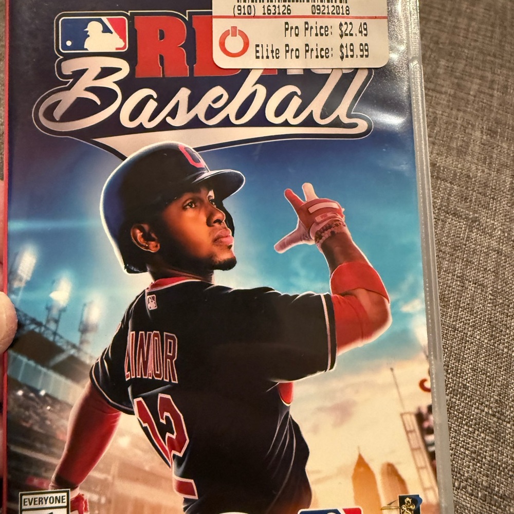 RBI Baseball Video Game - Black Cover